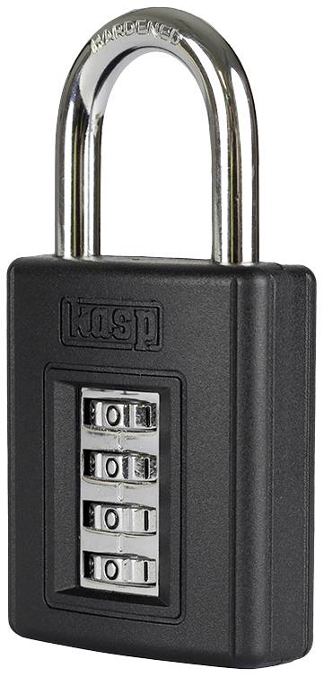 Kasp K11550D Vorhängeschloss 50mm Zahlenschloss