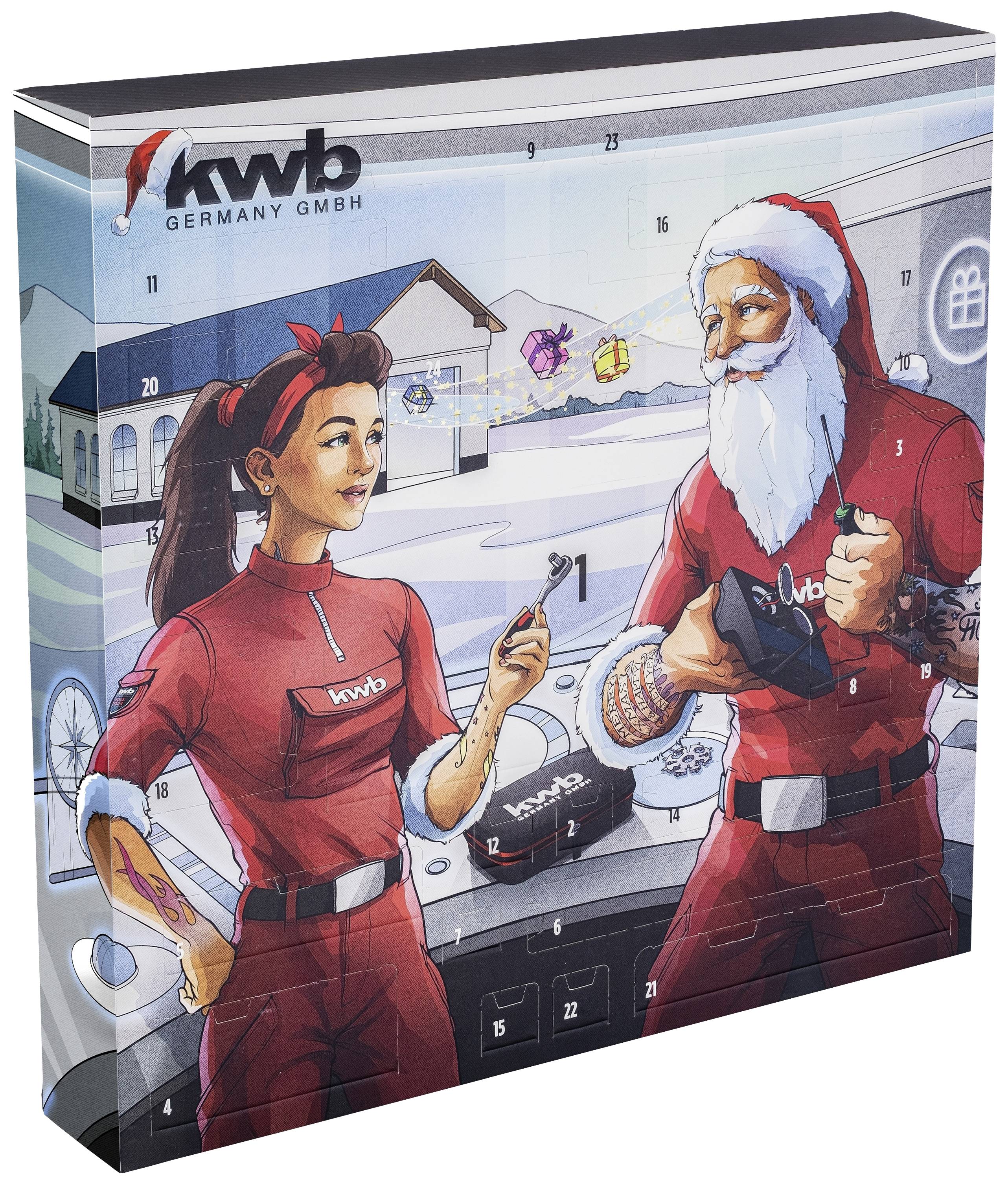 Kwb 370242 Pro 41-teiliger Werkzeug Adventskalender