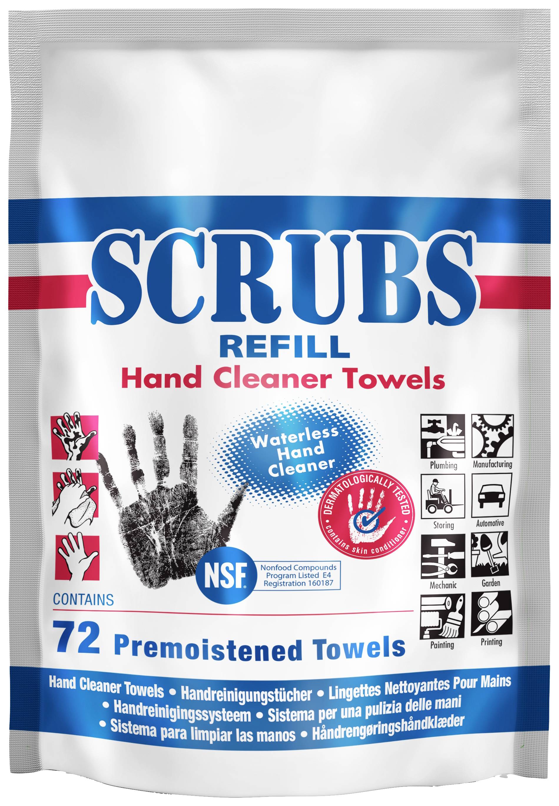 Scrubs Srubs Refill 042270 Handreinigungstücher 72St.