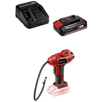Einhell 4326556 Akku-Kompressor CE-CC 18 Li (2,5 Ah) Power X-Change 11 bar Inkl. 1 Akku, Digitales Einhell 4326556 Akku-Kompressor CE-CC 18 Li (2,5 Ah) Power X-Change 11 bar Inkl. 1 Akku, Digitales