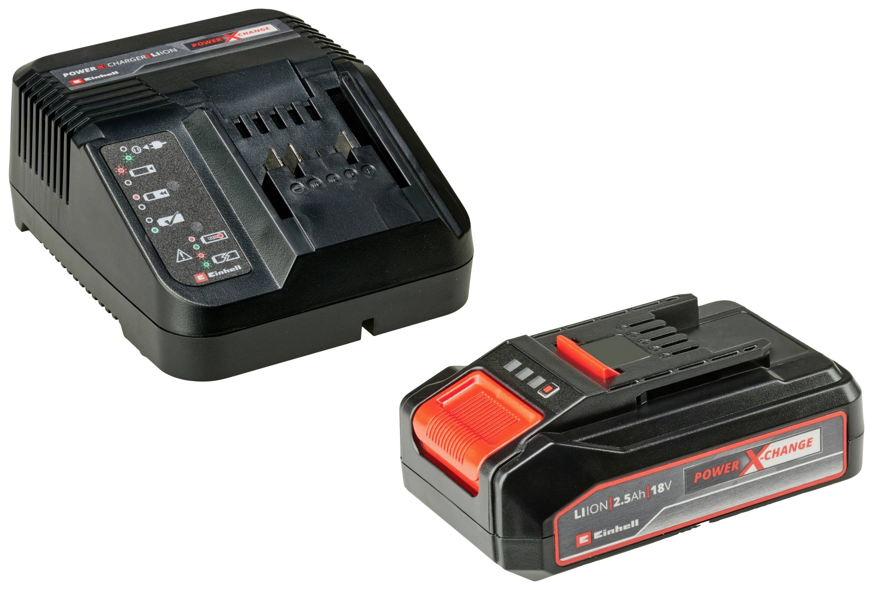 Einhell 4326556 Akku-Kompressor CE-CC 18 Li (2,5 Ah) Power X-Change 11 bar Inkl. 1 Akku, Digitales