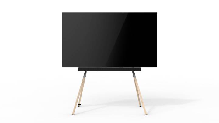 One For All 70" TV Stand Falcon Oak & Silver grey TV-Standfuß 81,3 cm (32") - 177,8 cm (70") Schwenkbar, Höhenverstellbar, Bodenständer