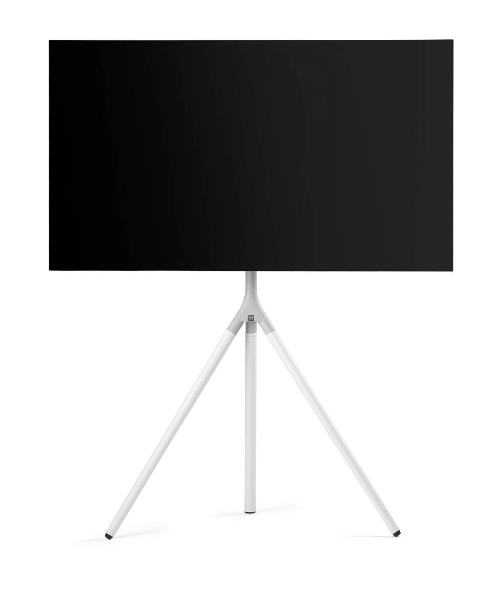 One For All 65" TV Stand Tripod Metal Cool white TV-Standfuß Höhenverstellbar, Schwenkbar 81,3 cm (32") - 165,1 cm (65") Schwenkbar, Höhenverstellb