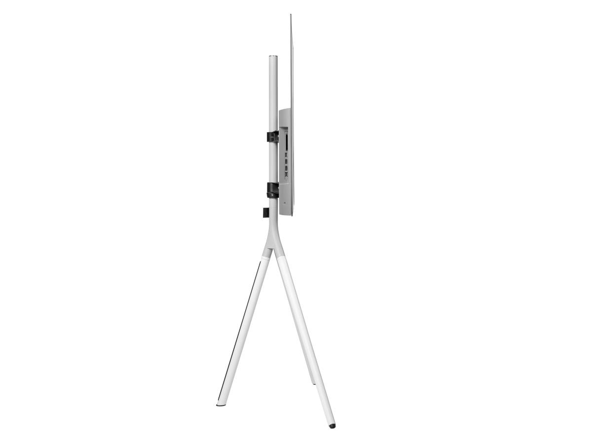 One For All 65" TV Stand Tripod Metal Cool white TV-Standfuß Höhenverstellbar, Schwenkbar 81,3 cm (32") - 165,1 cm (65") Schwenkbar, Höhenverstellb