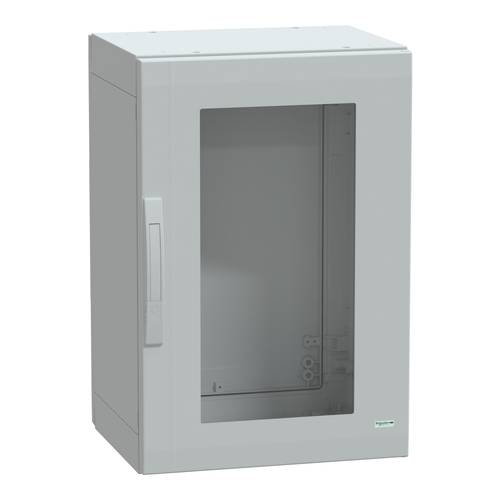 Polyestergehäuse bodenst. PLA komplett abgedichtet 750x500x420mm IP65, transp. Türen Schneider Electric Inhalt: 1 St.