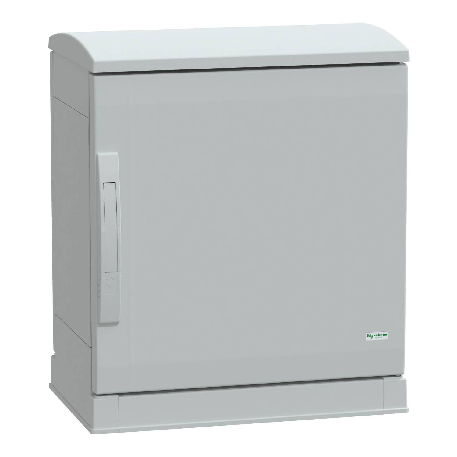 Schneider Electric Polyestergehäuse bodenst. Vers.PLAZT m. offen.Sockel+Abdeck. 500x500x320 IP44 Inhalt: 1St.