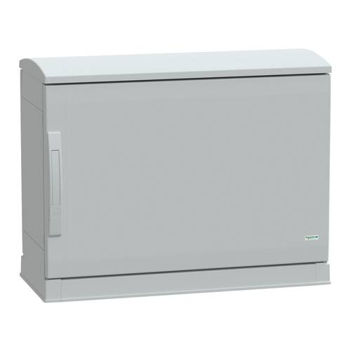 Schneider Electric Polyestergehäuse bodenst. Vers.PLAZT m. offen.Sockel+Abdeck. 500x750x320 IP44 In