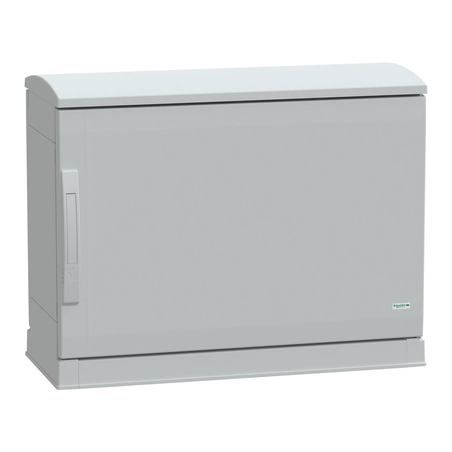 Schneider Electric Polyestergehäuse bodenst. Vers.PLAZT m. offen.Sockel+Abdeck. 500x750x320 IP44 Inhalt: 1St.