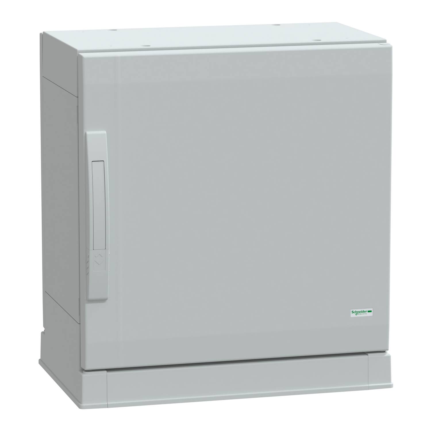 Schneider Electric Polyestergehäuse, PLAZ m. Sockelrahmen, offener Boden, 500x500x320 IP54 Inhalt