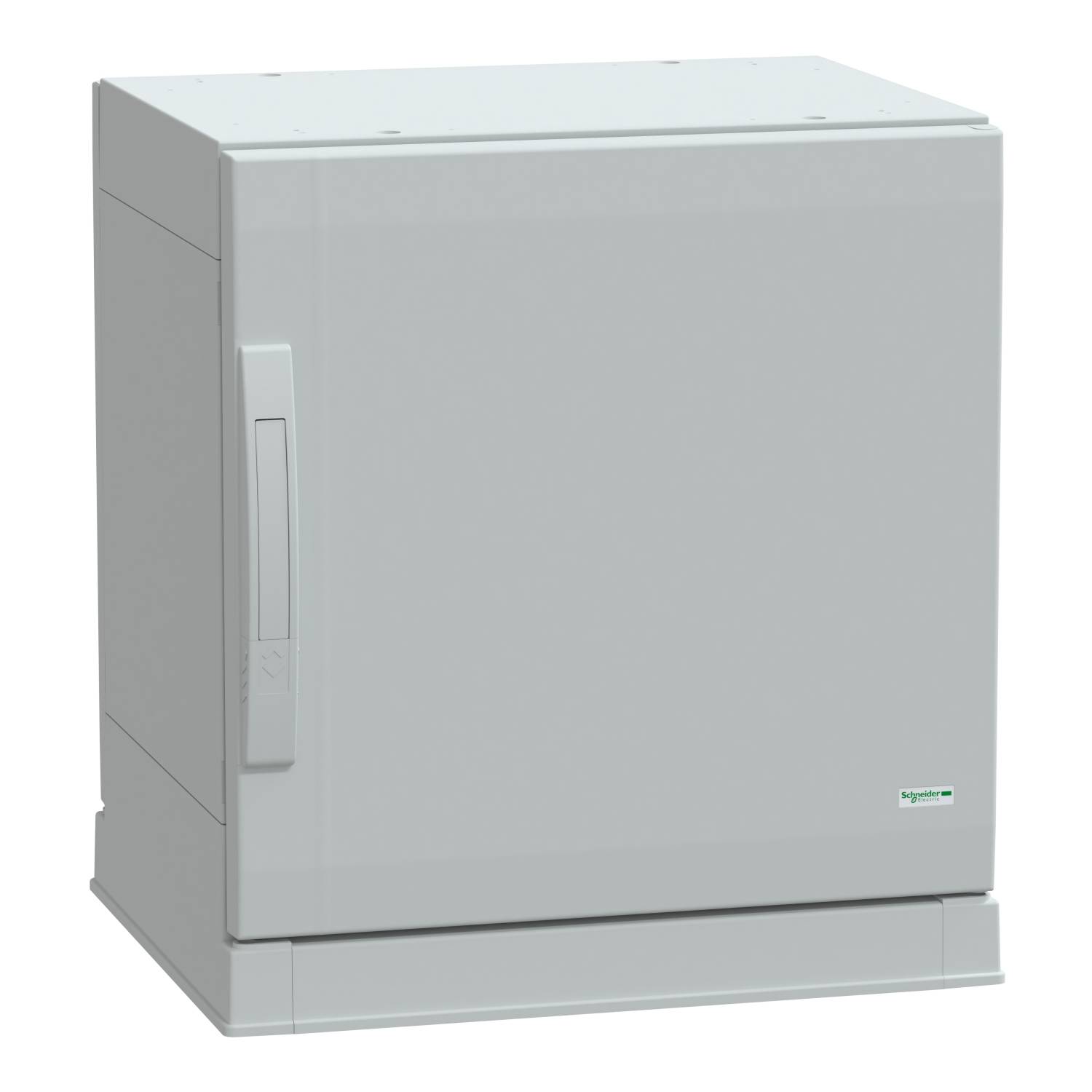 Schneider Electric Polyestergehäuse, PLAZ m. Sockelrahmen, offener Boden, 500x500x420 IP54 Inhalt: 1St.