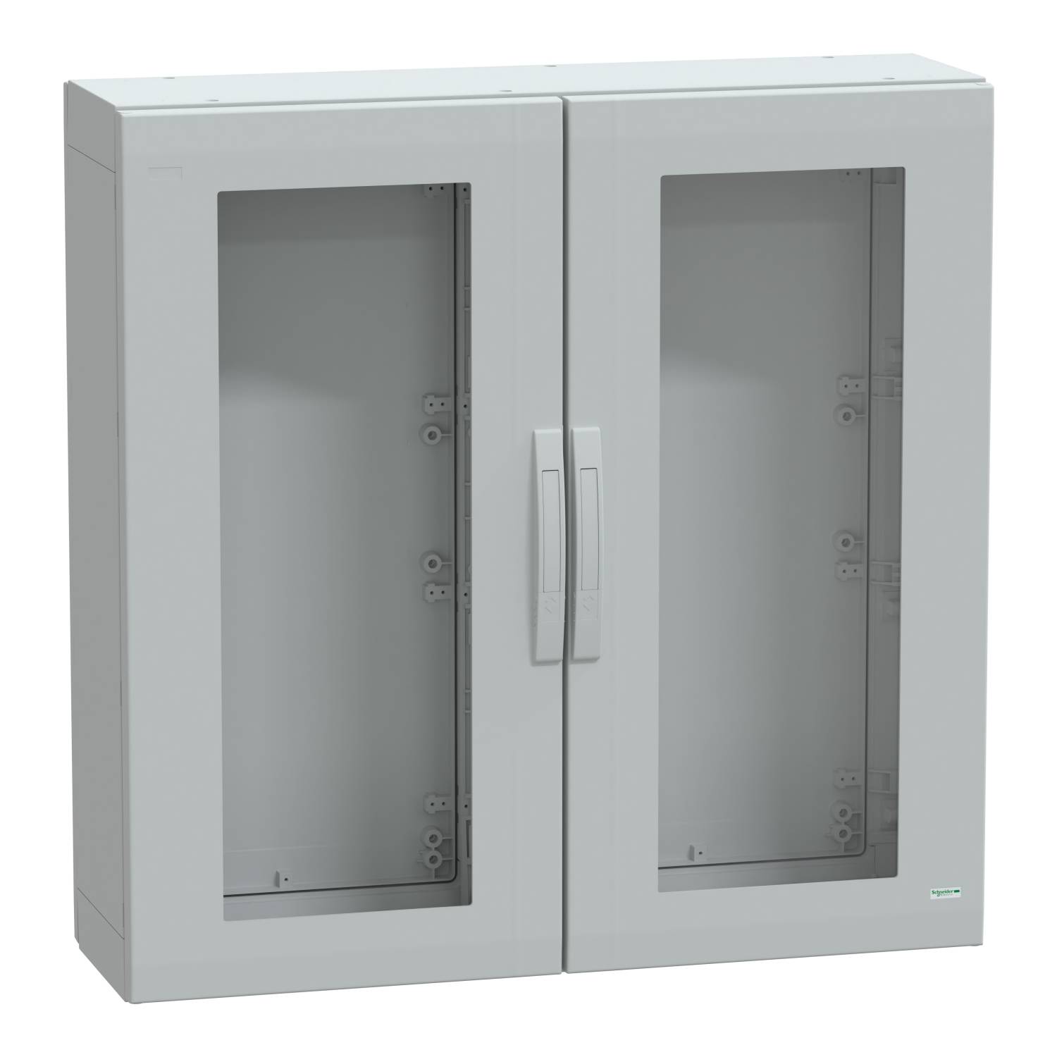 Schneider Electric Polyestergehäuse bodenst. PLA komplett abgedichtet 1000x1000x320mm IP65, transp. Türen Inhalt: 1St.