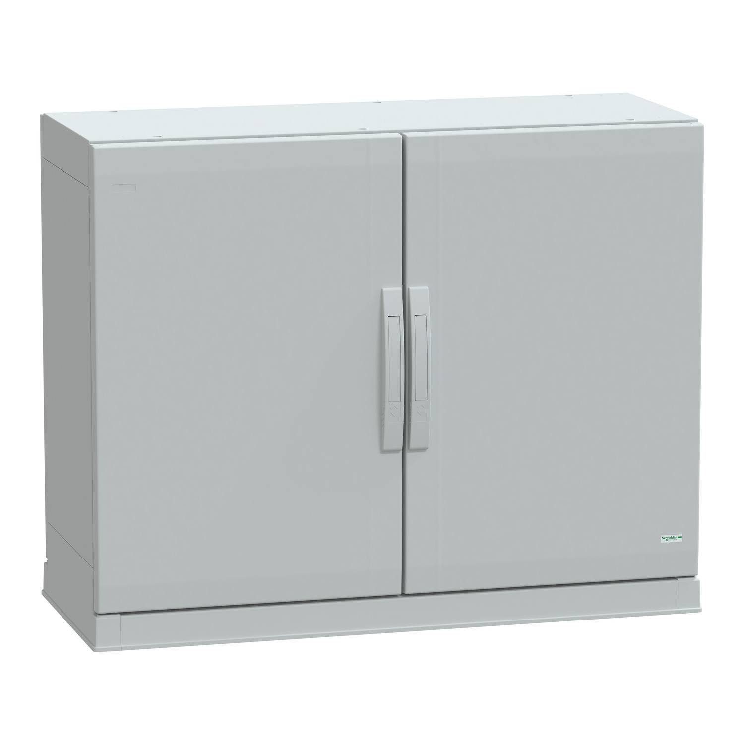 Schneider Electric Polyestergehäuse, PLAZ m. Sockelrahmen, offener Boden, 750x1000x420 IP54 Inhalt: 1St.
