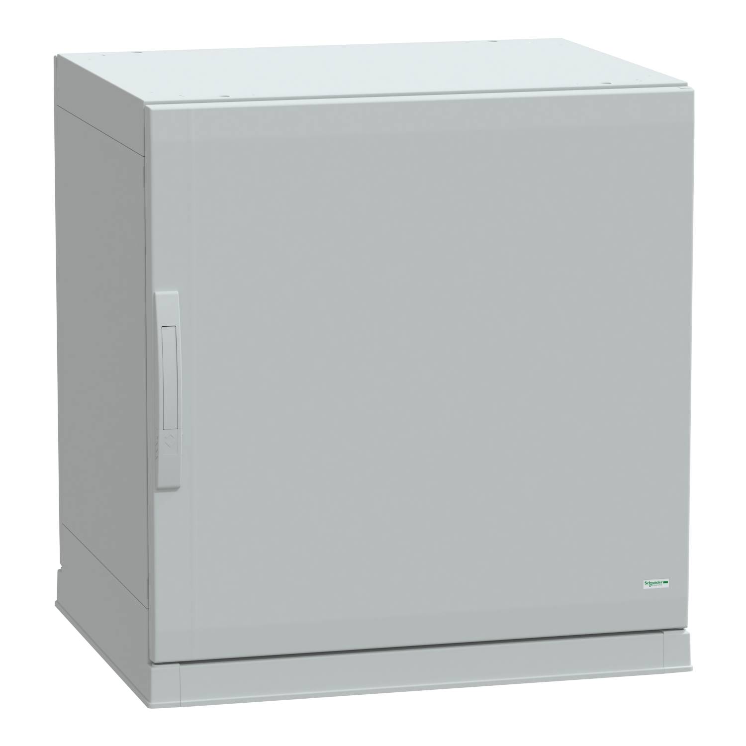 Schneider Electric Polyestergehäuse bodenst. Vers.PLAZ m.Sockel, unten offen 750x750x620 IP54 Inhalt: 1St.