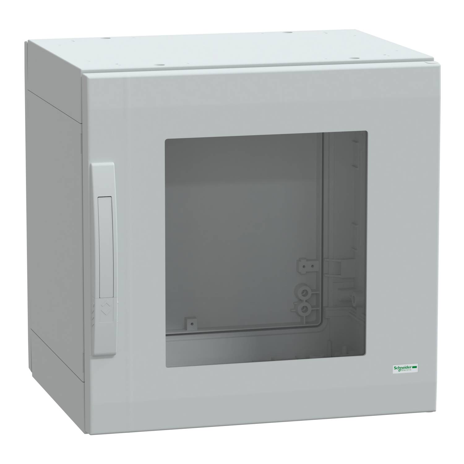 Schneider Electric Polyestergehäuse bodenst. PLA komplett abgedichtet 500x500x420mm IP65, transp. Tür Inhalt: 1St.