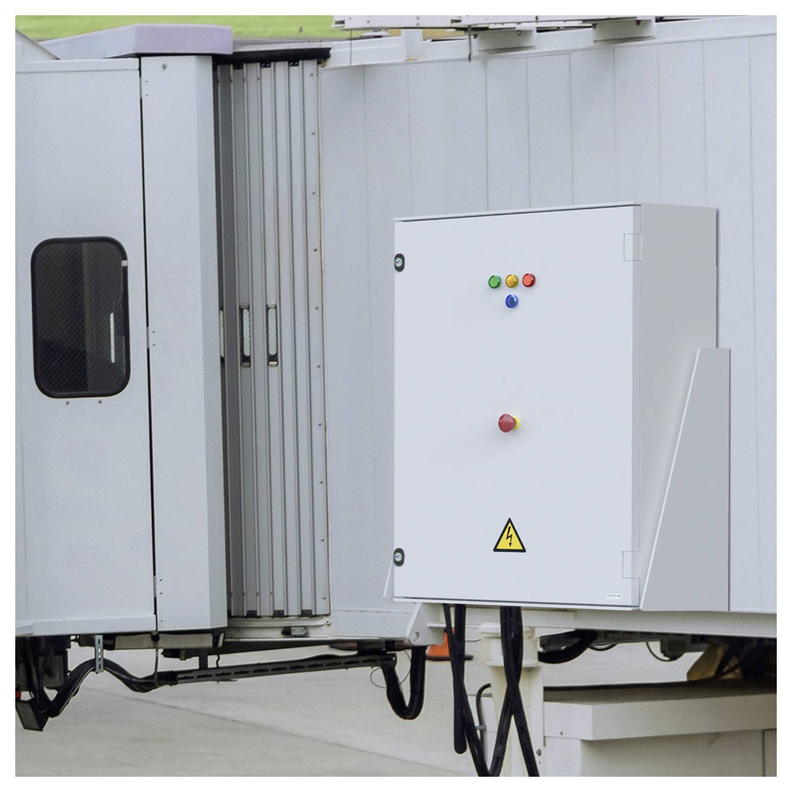 Schneider Electric PanelSeT PLM NSYPLM43PG Schaltschrank 330 x 430 x 200 Polyester Grau 1St.