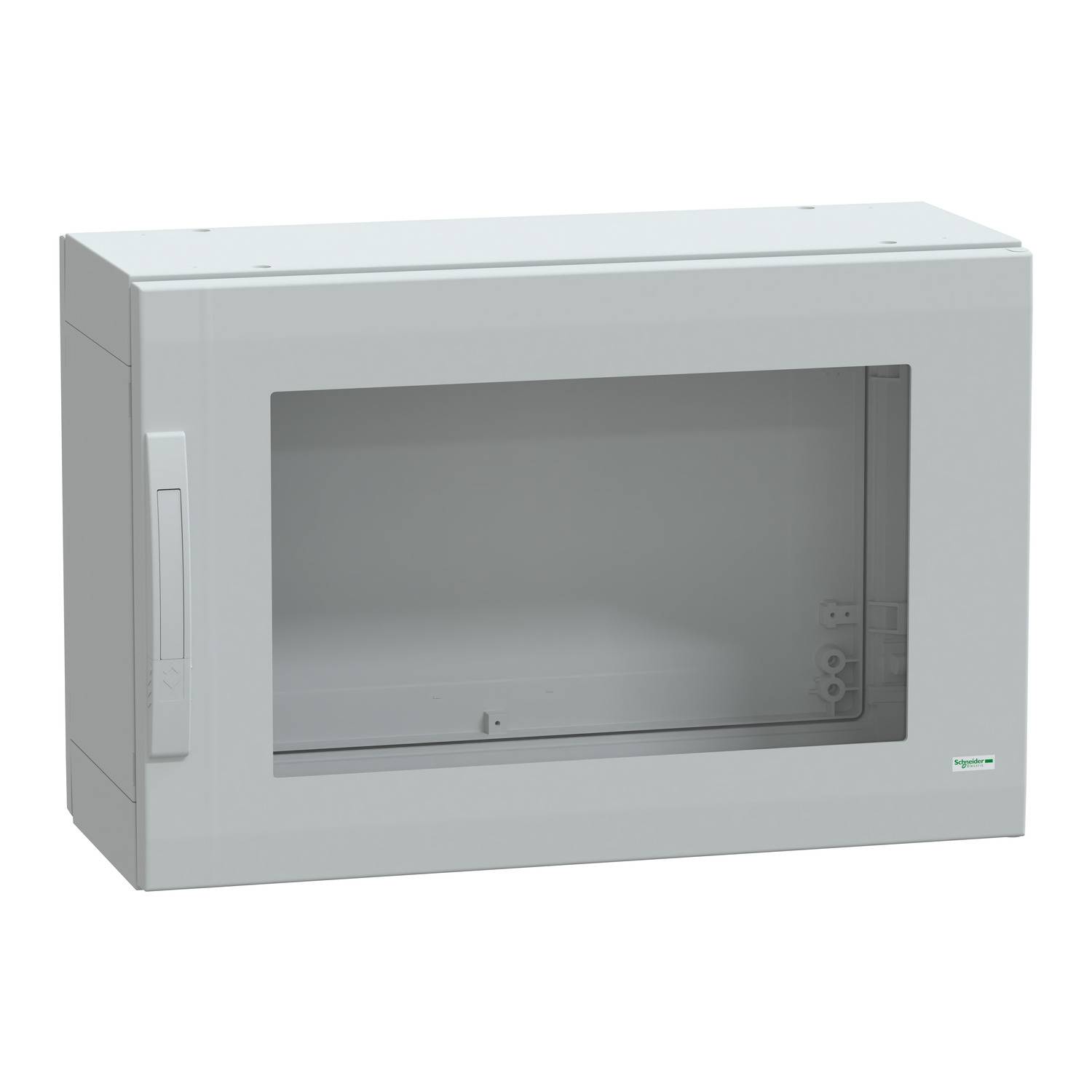 Schneider Electric Polyestergehäuse bodenst. PLA komplett abgedichtet 500x750x320mm IP65, transp. Tür Inhalt: 1St.
