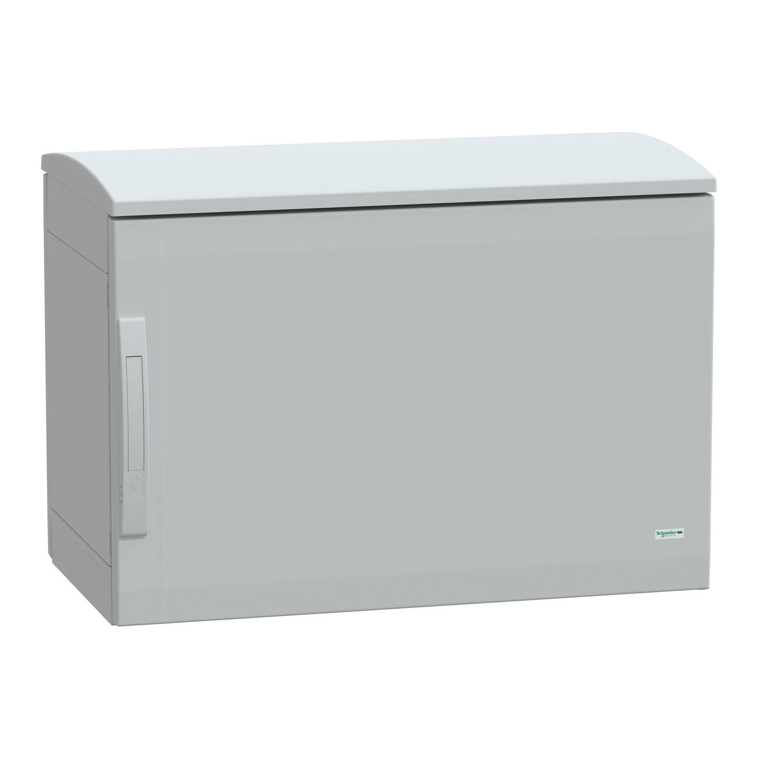 Schneider Electric Polyestergehäuse bodenst. Vers.PLAT oben offen m. Abdeckung 500x750x420 IP44 Inhalt: 1St.
