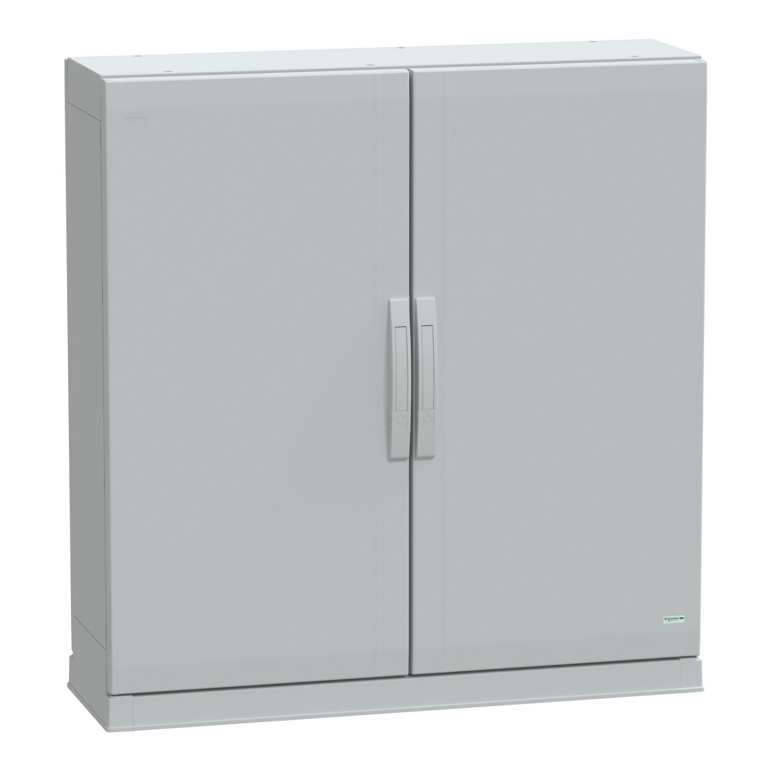 Schneider Electric Polyestergehäuse, PLAZ m. Sockelrahmen, offener Boden, 1000x1000x320, IP54 Inhalt: 1St.