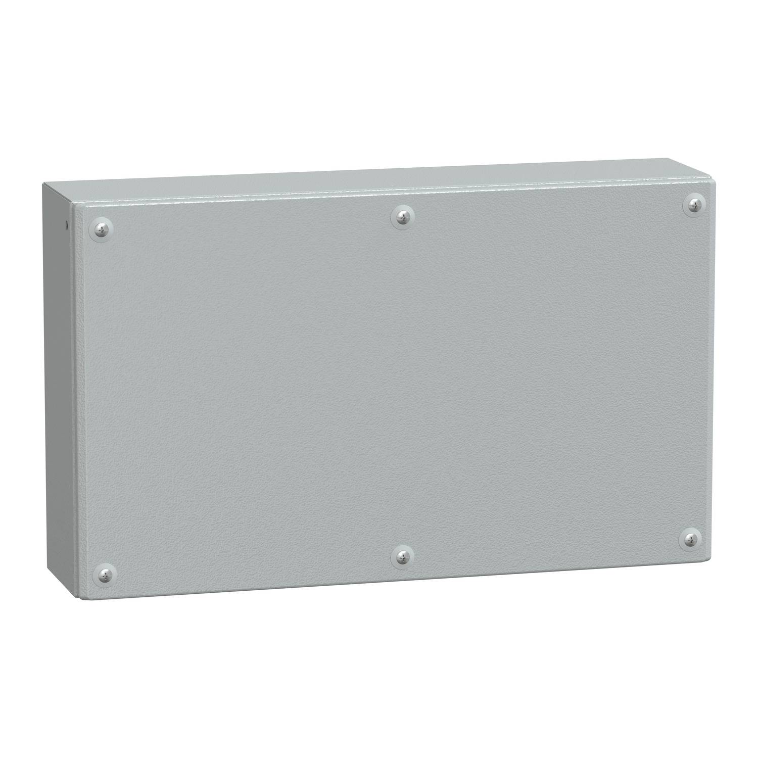 Schneider Electric Flaches Stahlgehäuse Spacial SBM 300x500x120mm IP66 IK10 Inhalt: 1St.