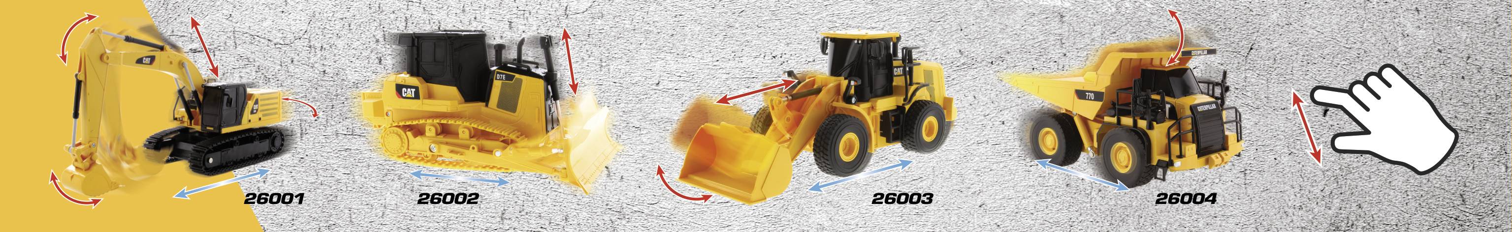 Carrera 1:64 RC Einsteiger Funktionsmodell Baufahrzeug