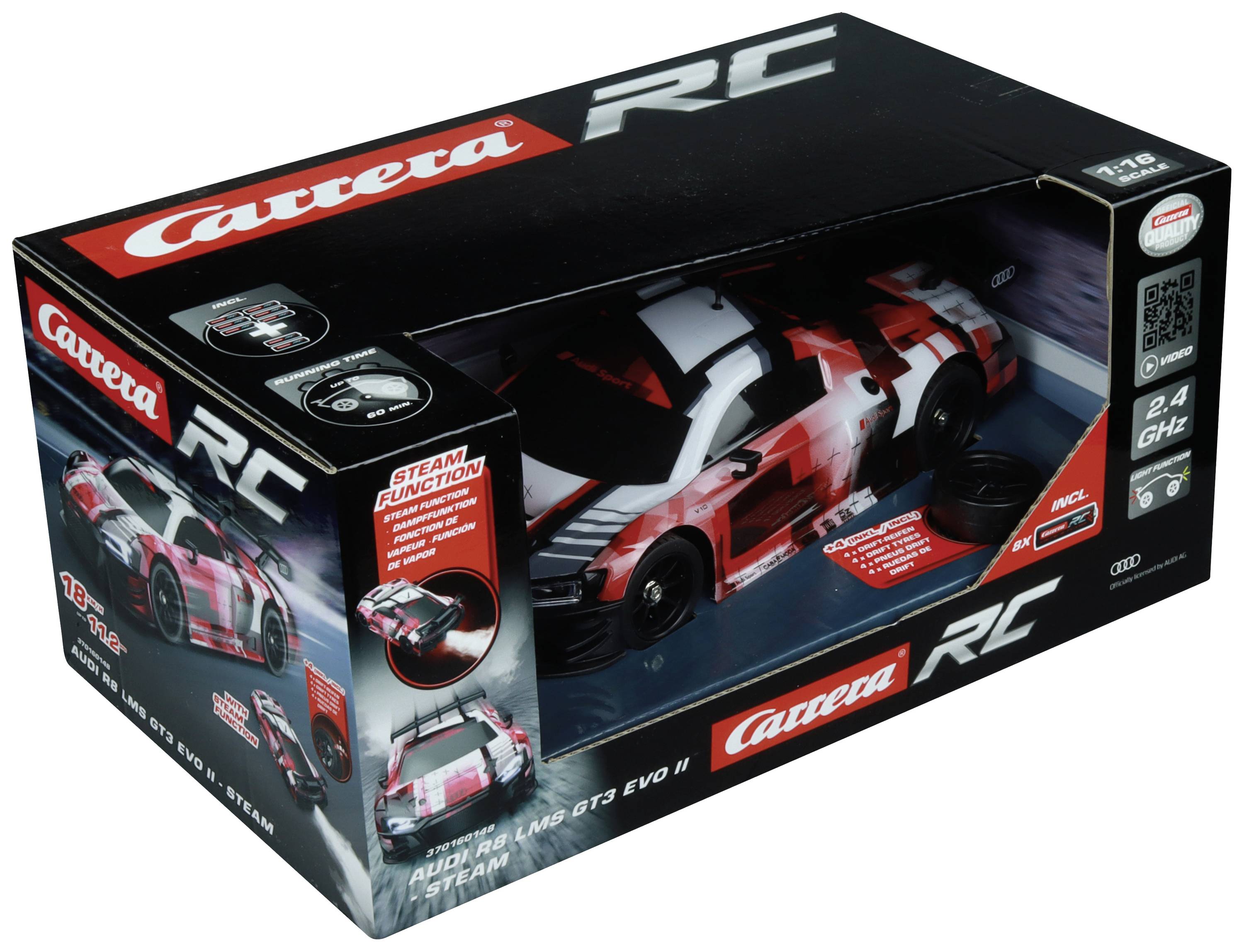 Carrera 370160148 1:16 RC Einsteiger Modellauto Elektro Rennwagen Allradantrieb (4WD)