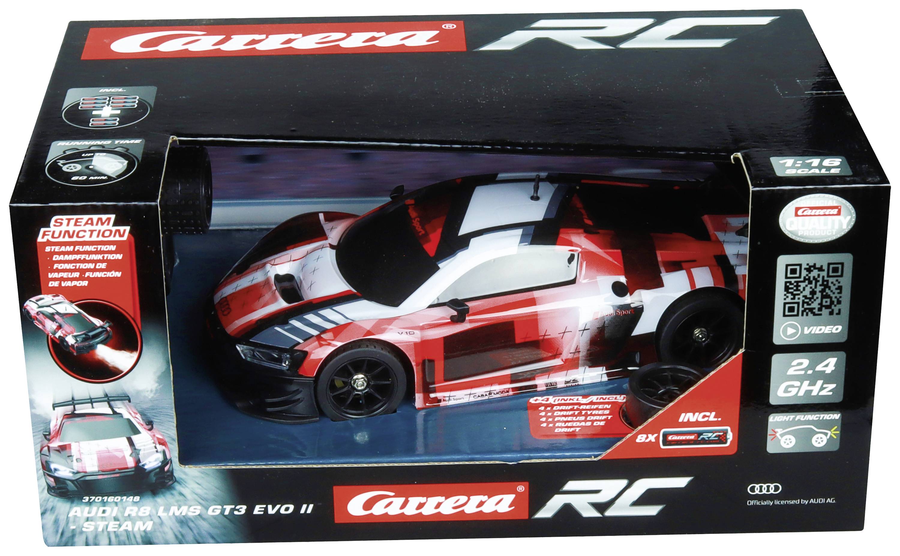 Carrera 370160148 1:16 RC Einsteiger Modellauto Elektro Rennwagen Allradantrieb (4WD)