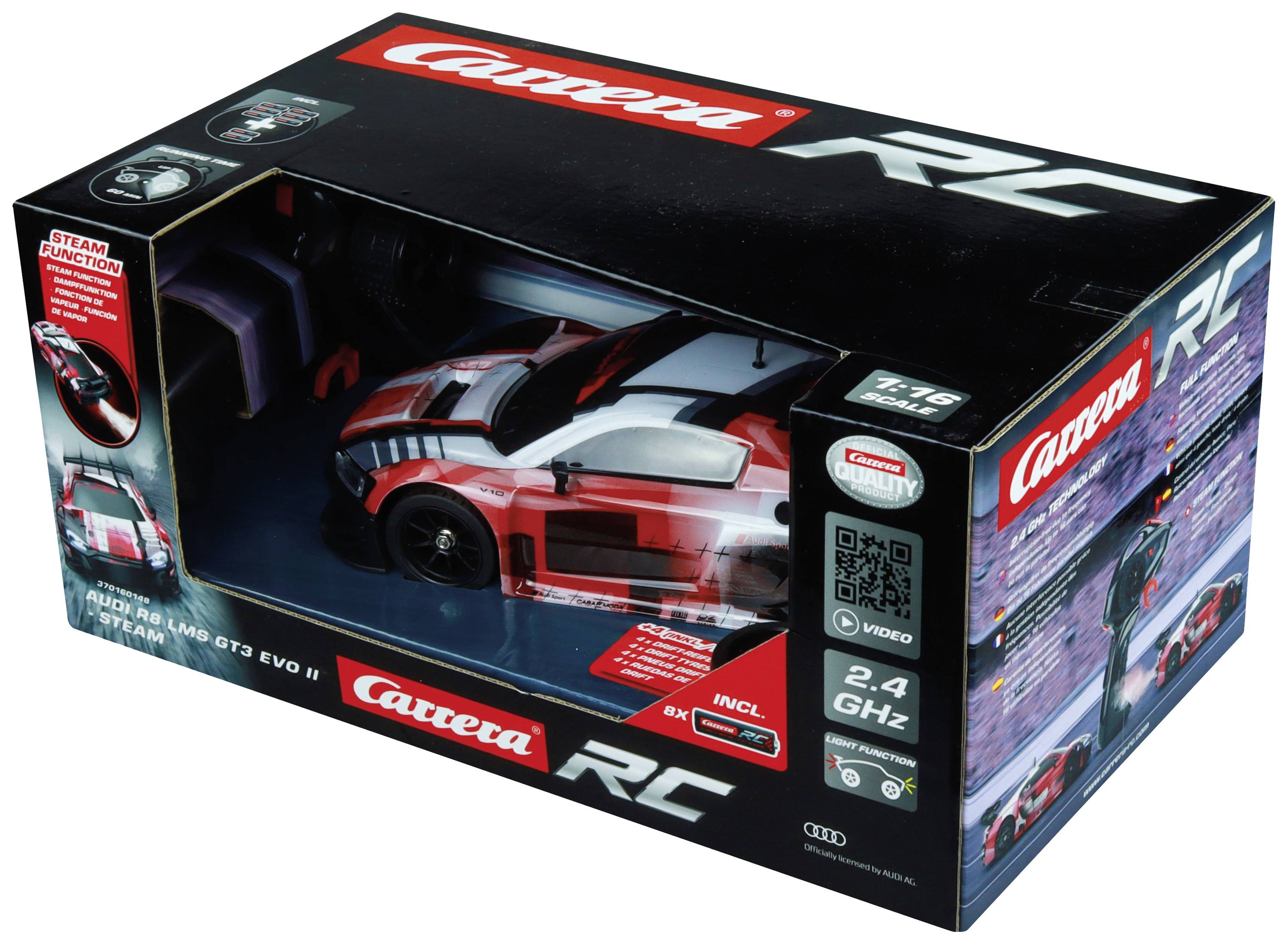 Carrera 370160148 1:16 RC Einsteiger Modellauto Elektro Rennwagen Allradantrieb (4WD)