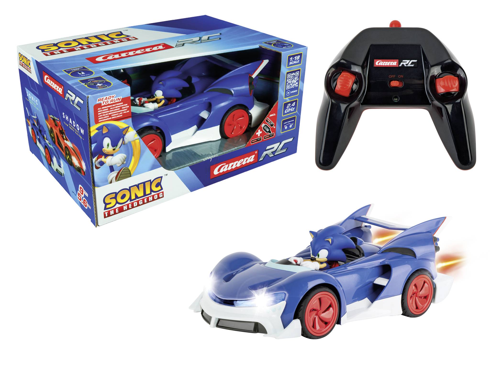 Carrera 370201063 1:18 RC Einsteiger Modellauto Elektro Rennwagen