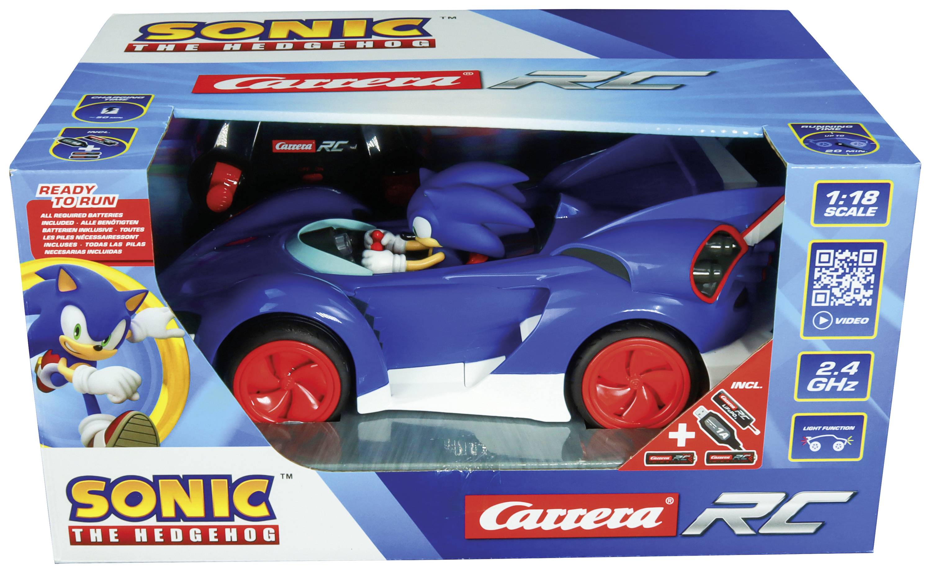 Carrera 370201063 1:18 RC Einsteiger Modellauto Elektro Rennwagen