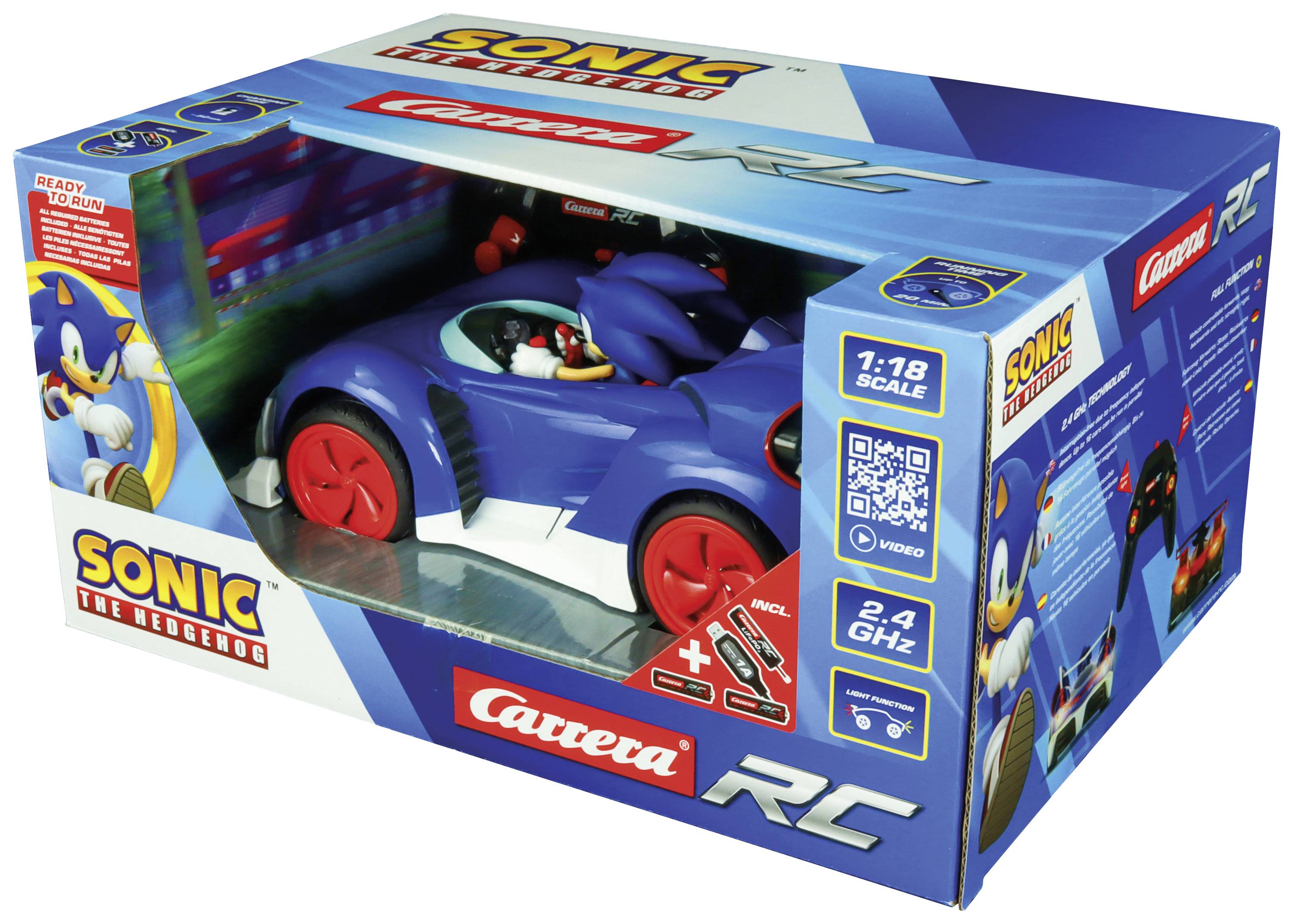 Carrera 370201063 1:18 RC Einsteiger Modellauto Elektro Rennwagen