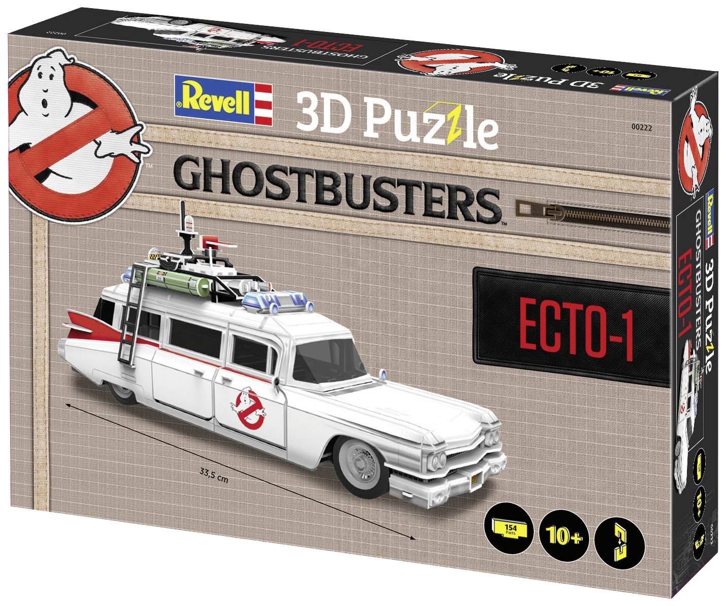 3D Puzzle Ghostbusters Ecto-1 00222 1St.