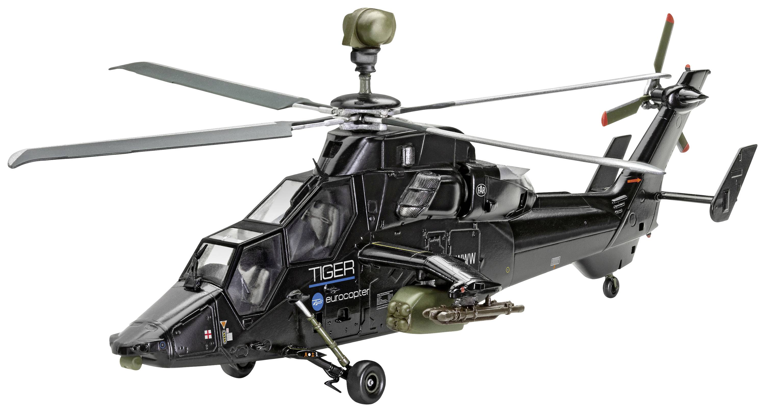 Revell 05654 Eurocopter Tiger (James Bond 007) "GoldenEye" Helikopter Bausatz 1:72