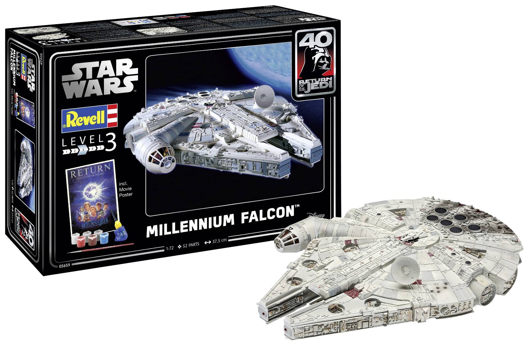 Revell 05659 Star Wars Millennium Falcon Science Fiction Bausatz 1:72