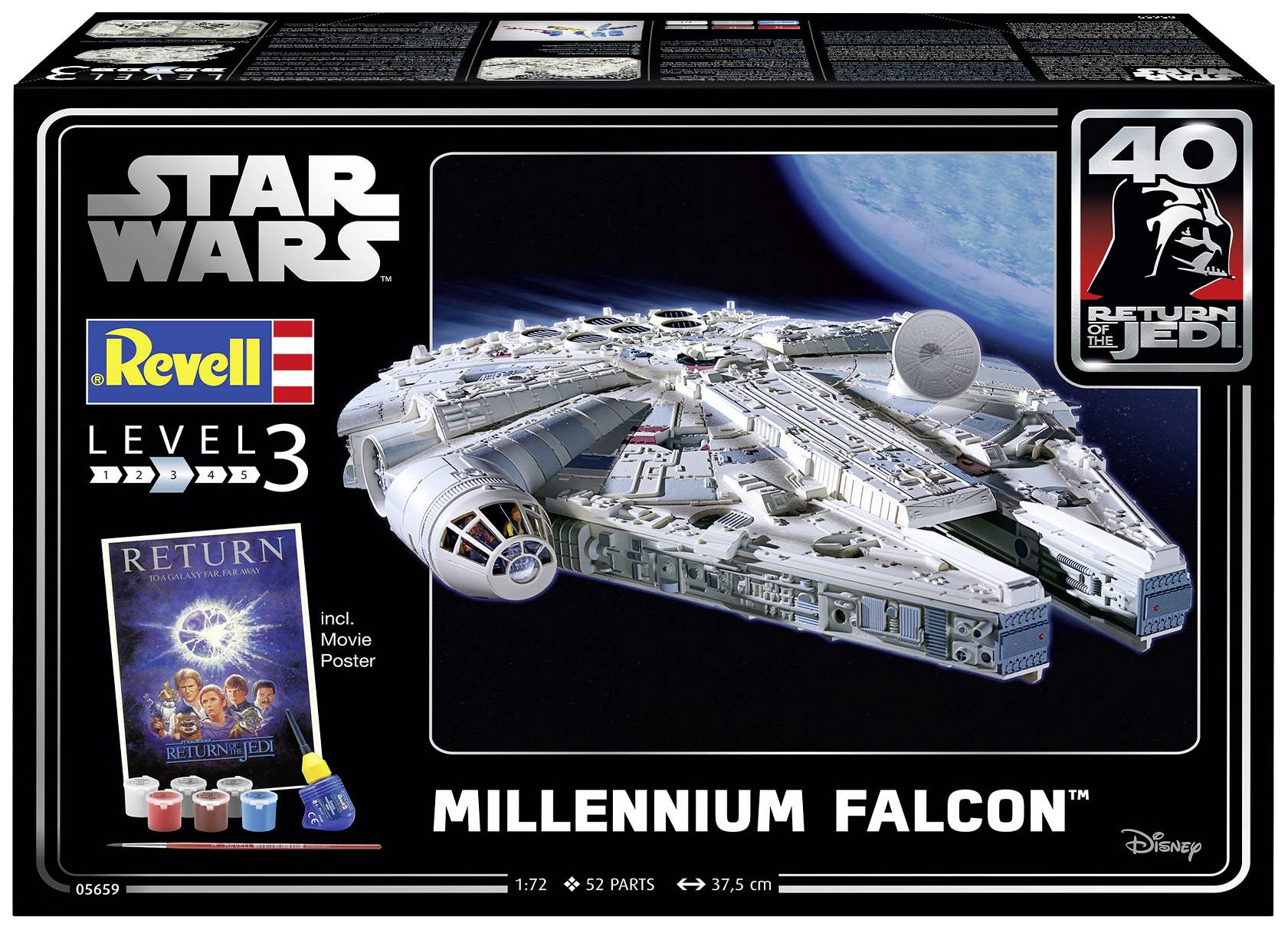 Revell 05659 Star Wars Millennium Falcon Science Fiction Bausatz 1:72