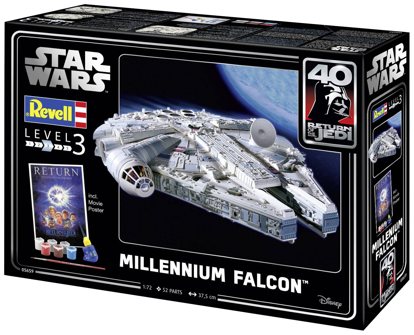 Revell 05659 Star Wars Millennium Falcon Science Fiction Bausatz 1:72