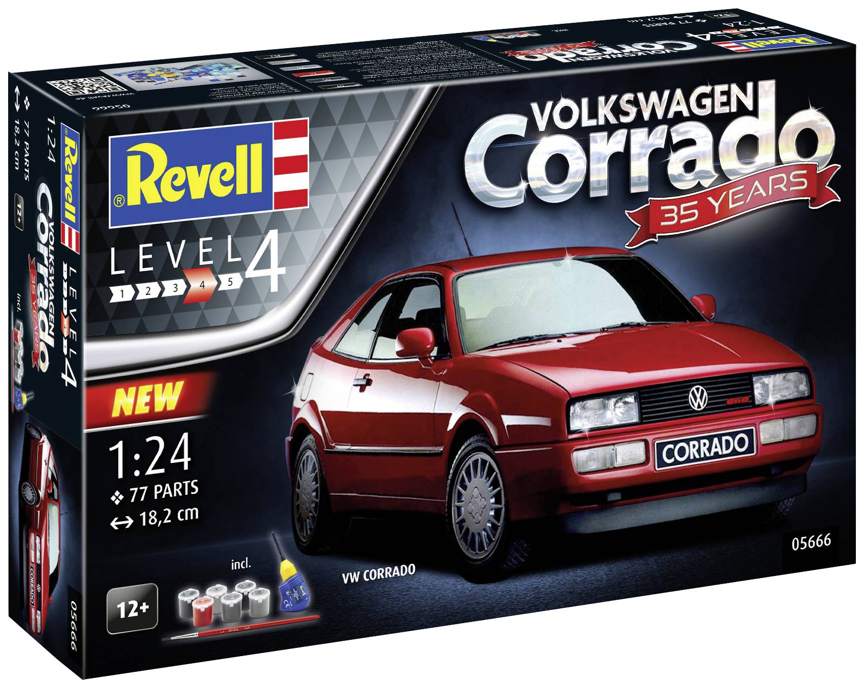 Revell 05666 VW Corrado Automodell Bausatz 1:24