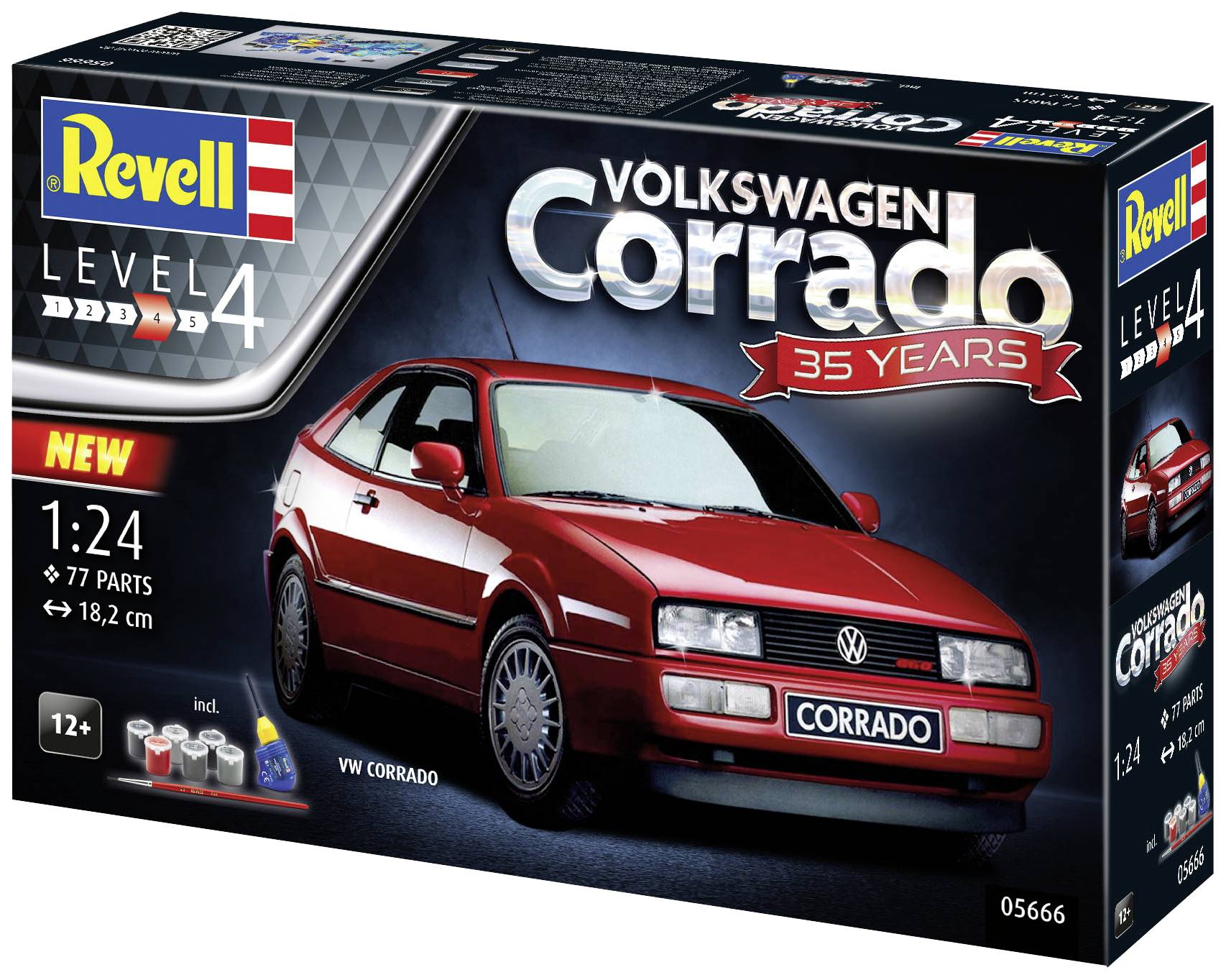 Revell 05666 VW Corrado Automodell Bausatz 1:24