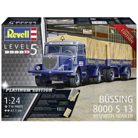 Revell 07580 Büssing 8000 S 13 mit Trailer Truckmodell Bausatz 1:24 Revell 07580 Büssing 8000 S 13 mit Trailer Truckmodell Bausatz 1:24