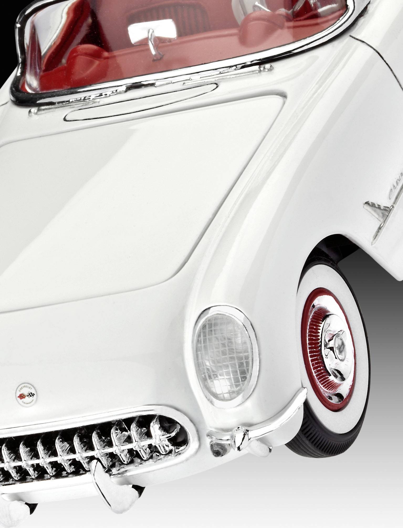 Revell 07718 1953 Corvette Roadster Automodell Bausatz 1:24