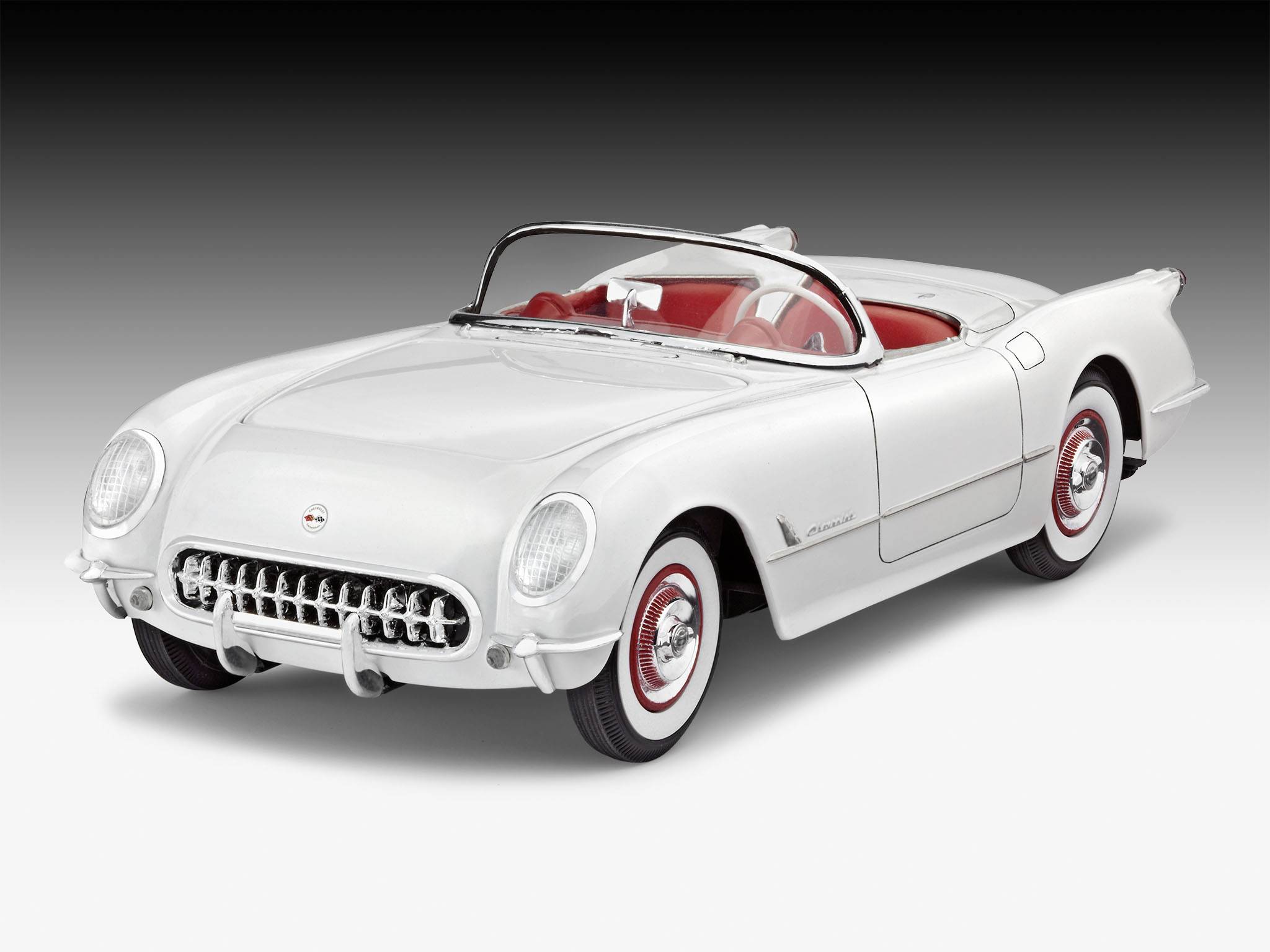 Revell 07718 1953 Corvette Roadster Automodell Bausatz 1:24