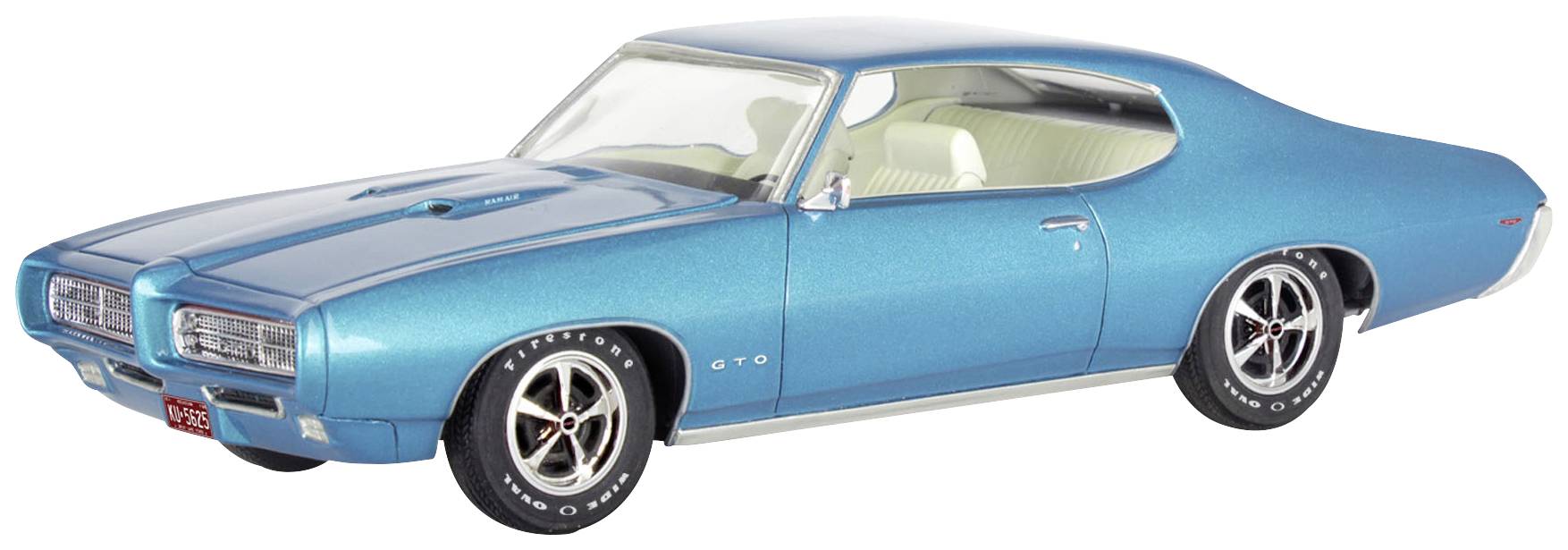 Revell 14530 69 Pontiac GTO "The Judge" 2N1 Automodell Bausatz 1:24