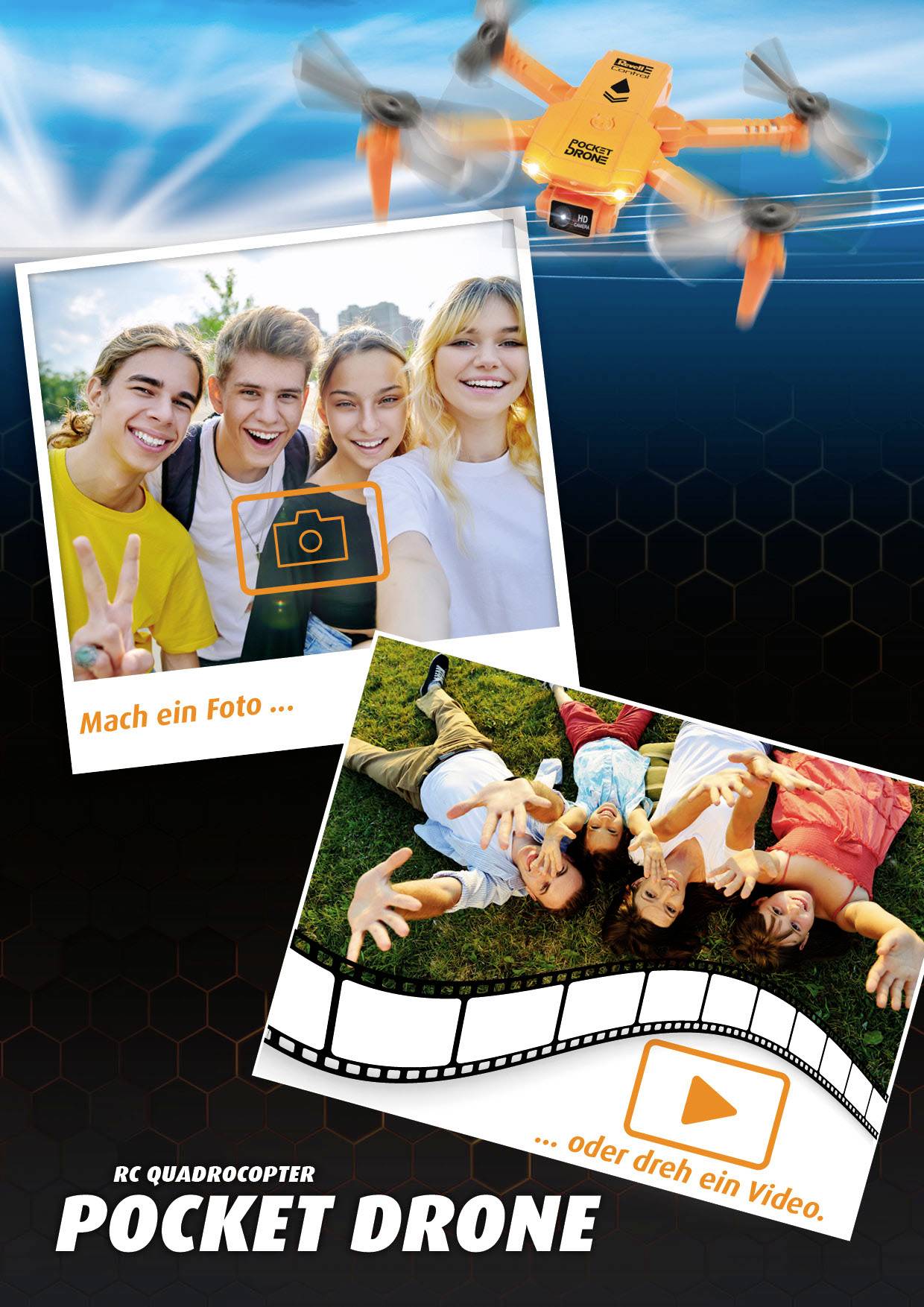 Revell Control Pocket Drone Quadrocopter RtF