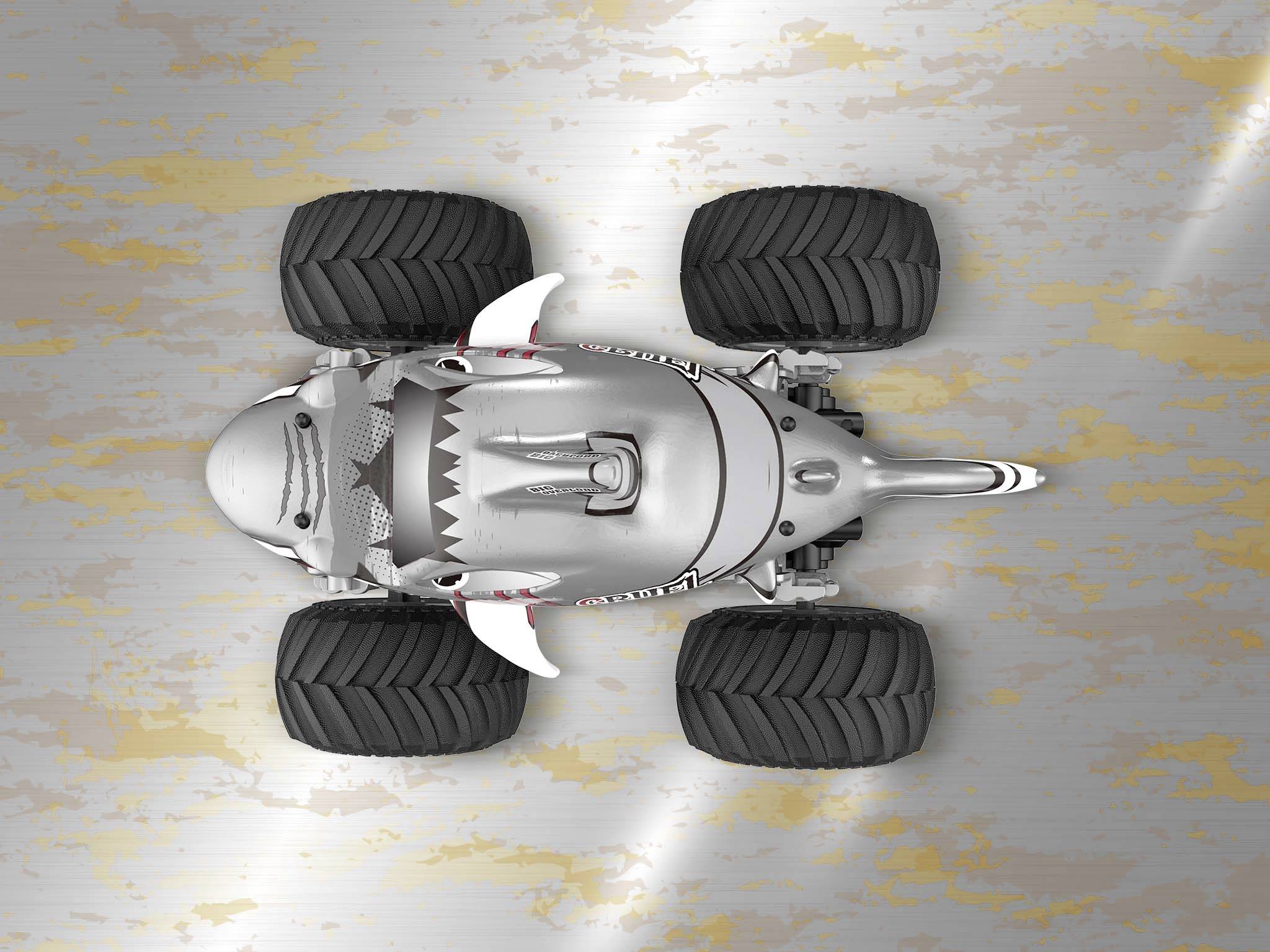 Revell Control 24553 Big Shark 2.0 1:16 RC Einsteiger Modellauto Elektro Monstertruck