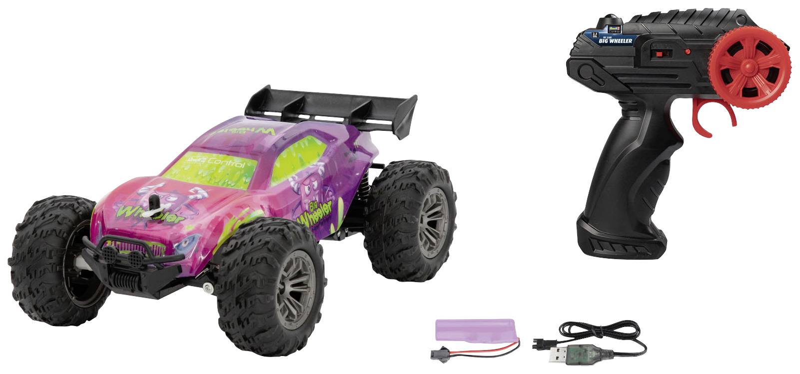 Revell Control 24673 Big Wheeler 1:18 RC Einsteiger Modellauto Elektro Buggy