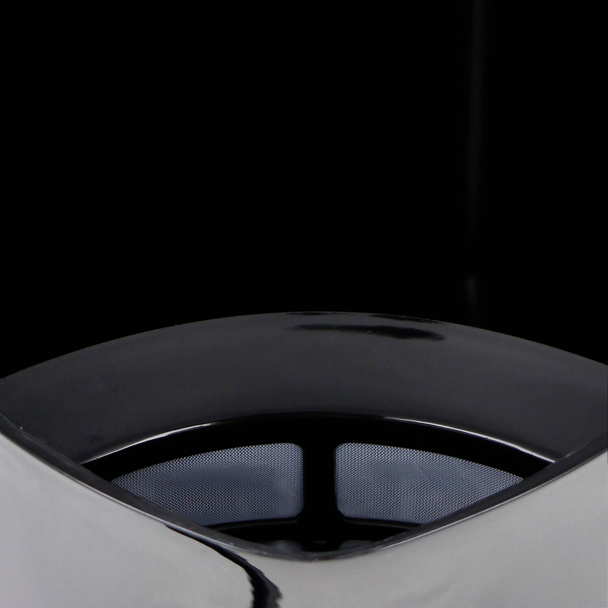 EMERIO WK-125130 Wasserkocher schnurlos Schwarz Fassungsvermögen: 1.7l