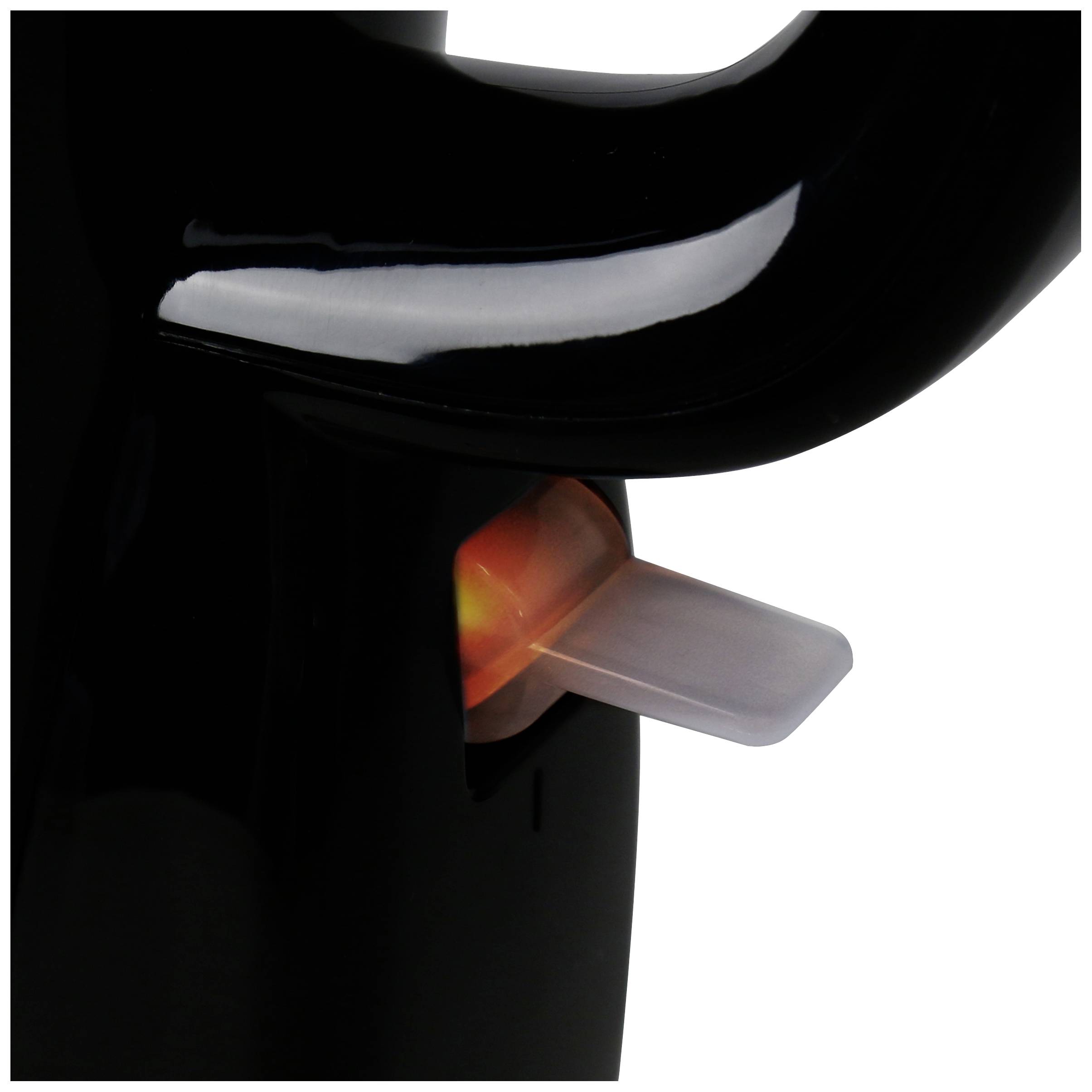 EMERIO WK-125130 Wasserkocher schnurlos Schwarz Fassungsvermögen: 1.7l