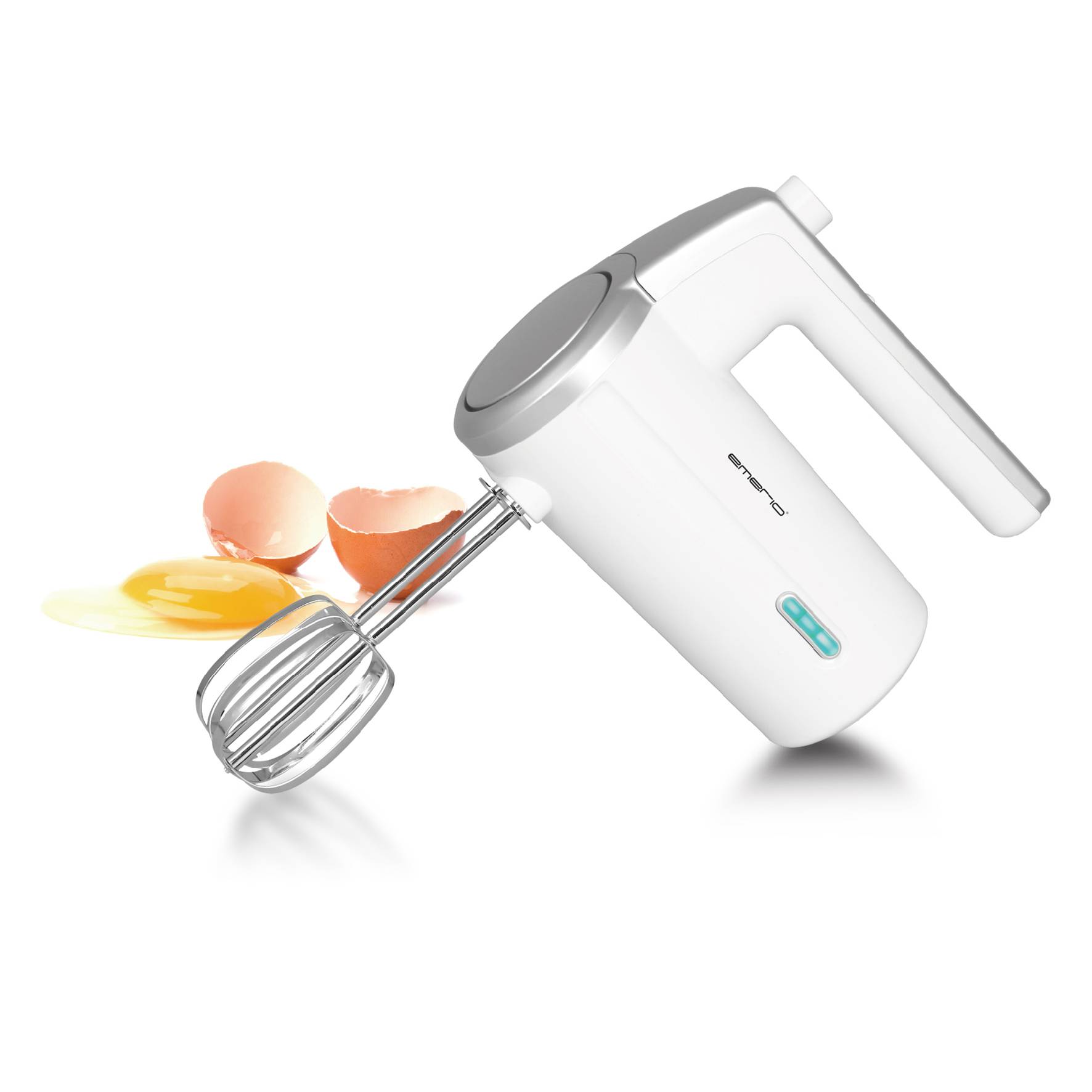 EMERIO HM-126681 Handmixer 80 W Weiß, Grau