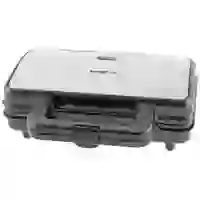 EMERIO ST-125833 Sandwichmaker Edelstahl, Schwarz EMERIO ST-125833 Sandwichmaker Edelstahl, Schwarz