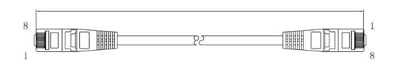 Phocos 391890 Cable PSW-H-BAT-CABLE-PYLON-2 Installationskabel
