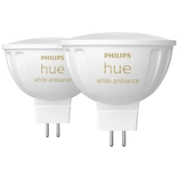 Philips Hue LED-Leuchtmittel 8719514491588 EEK: G (A - G) Hue White Ambiance GU5.3 EEK: G (A - G) Philips Hue LED-Leuchtmittel 8719514491588 EEK: G (A - G) Hue White Ambiance GU5.3 EEK: G (A - G)